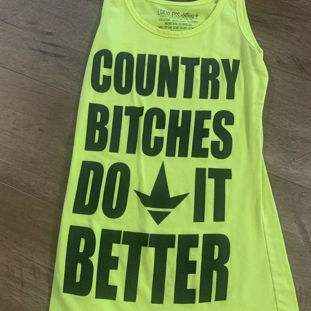 Country tank top